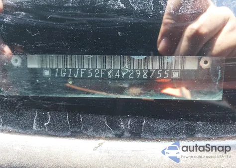 2004 Chevrolet Cavalier Ls z USA, uszkodzony, nr VIN 1G1JF52F647298755